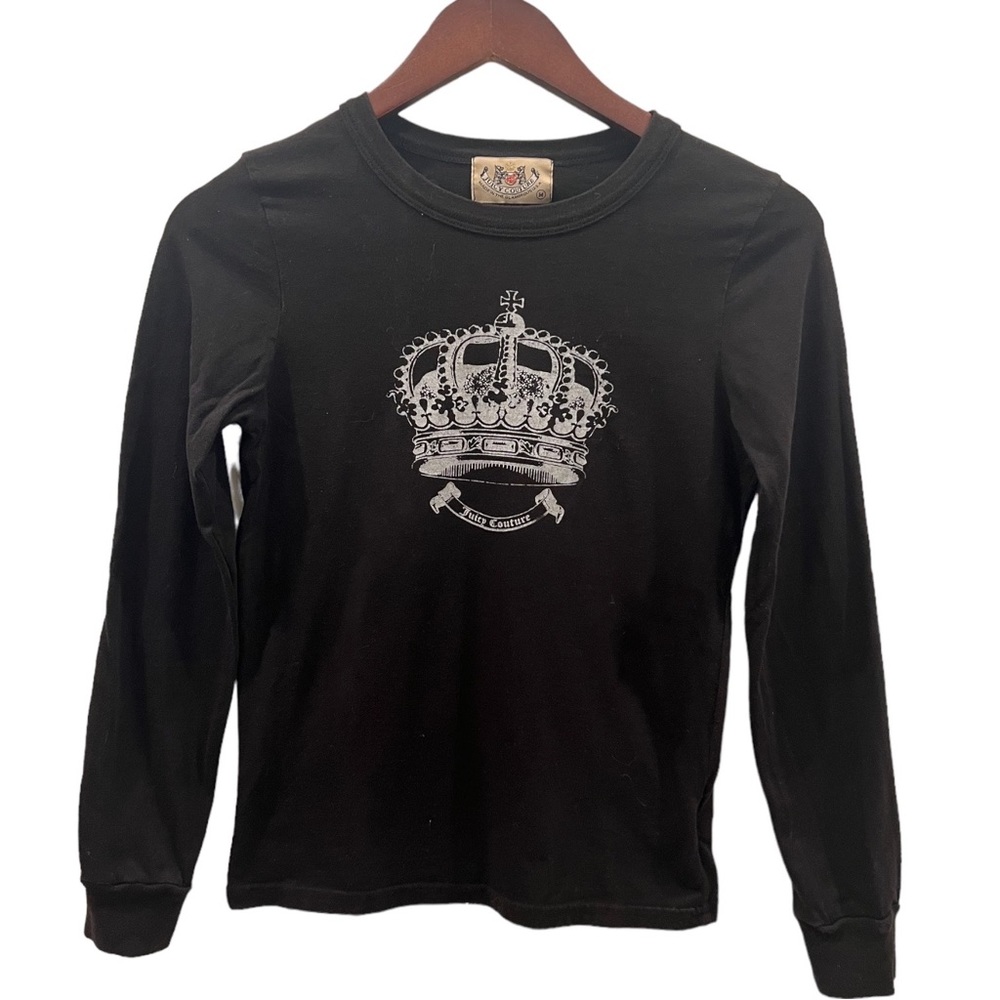 Juicy Couture Girls Size M - Black long sleeve